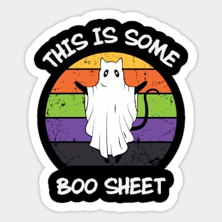 This is some boo sheet Sticker